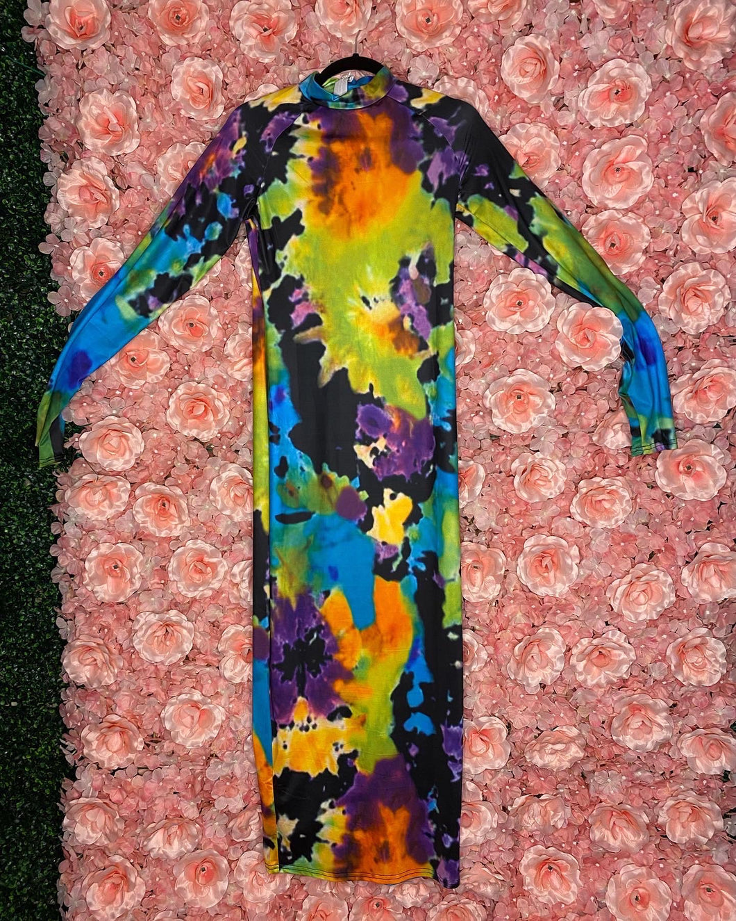 Sexy/sleek midnight skittles dress